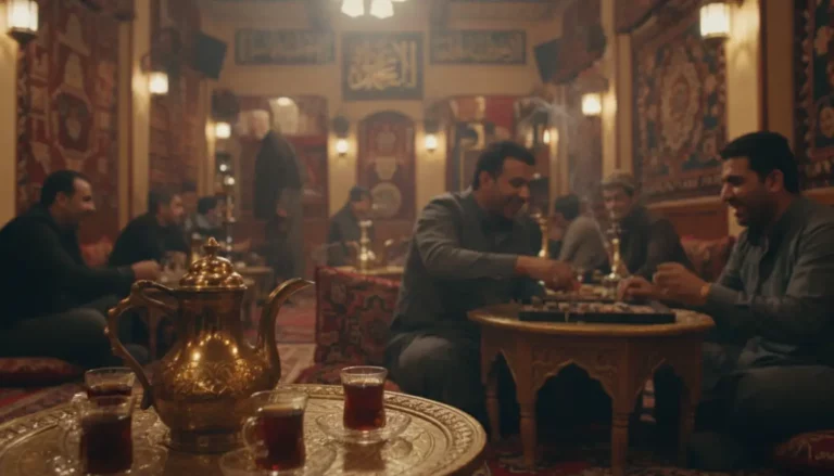 baghdad night lights cityscape