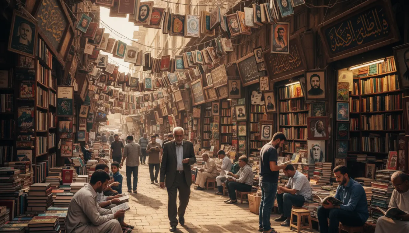 Historic Baghdad Street Traditional Architecture