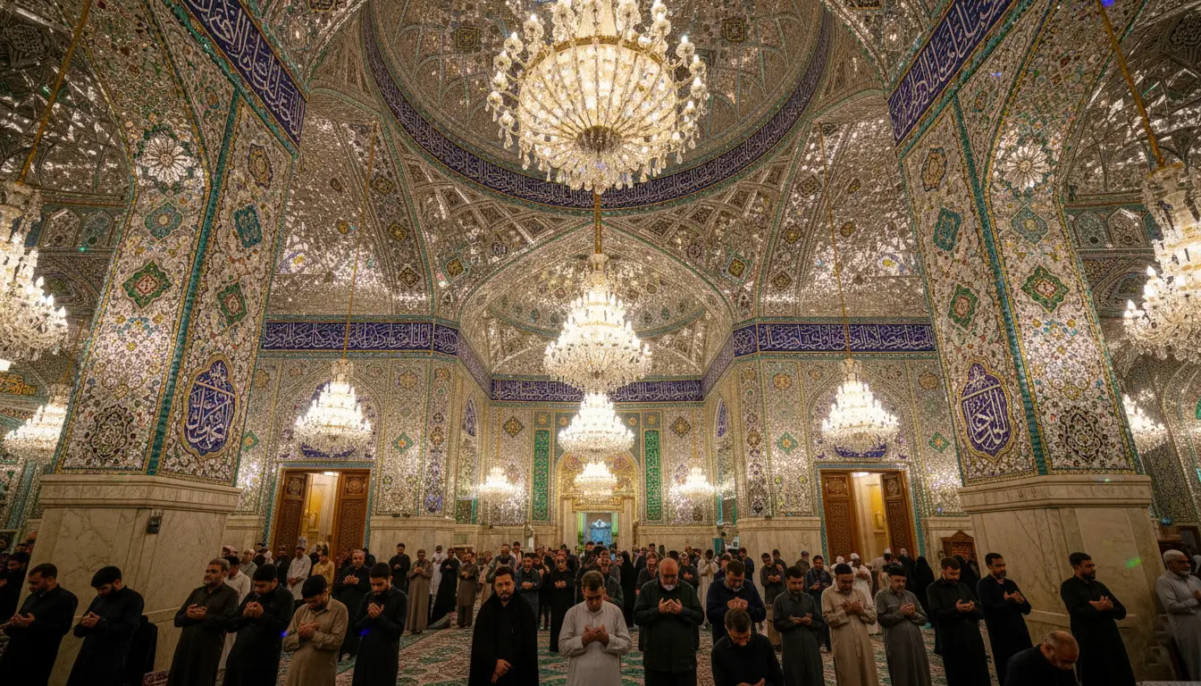 Imam Ali Shrine Najaf Interior