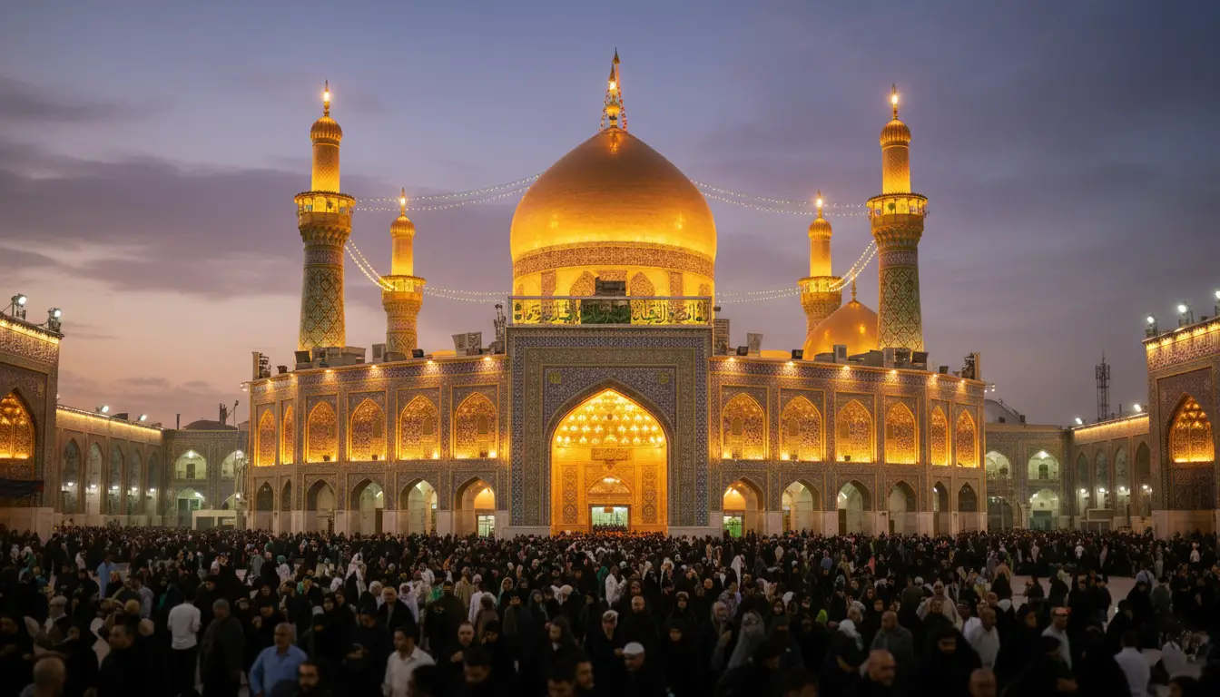 Imam Hussein Shrine Karbala Golden Dome