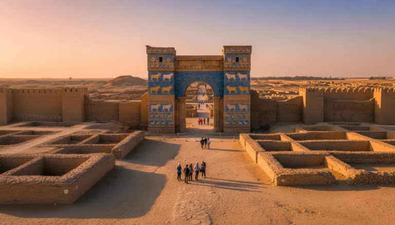 ishtar gate babylon archaeological site