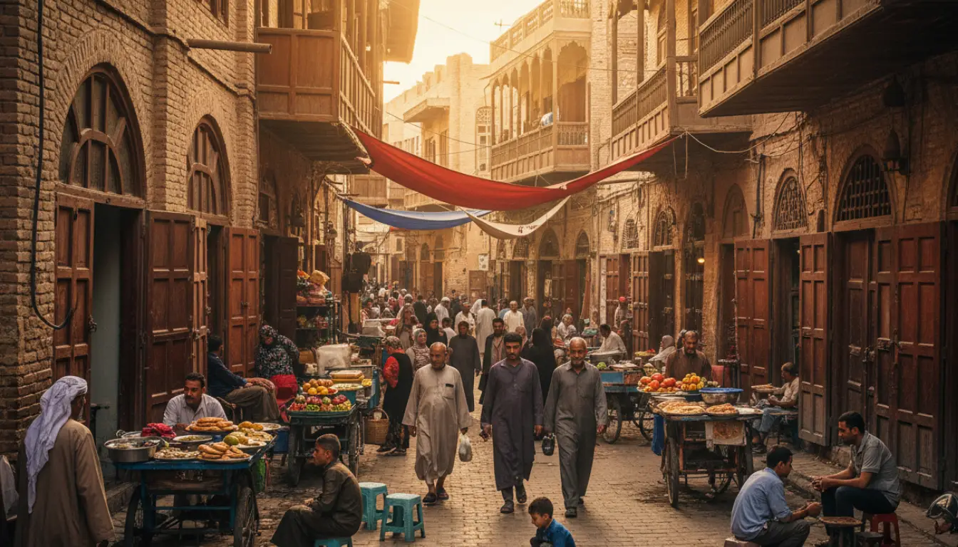 Mutanabbi Street Baghdad Book Market