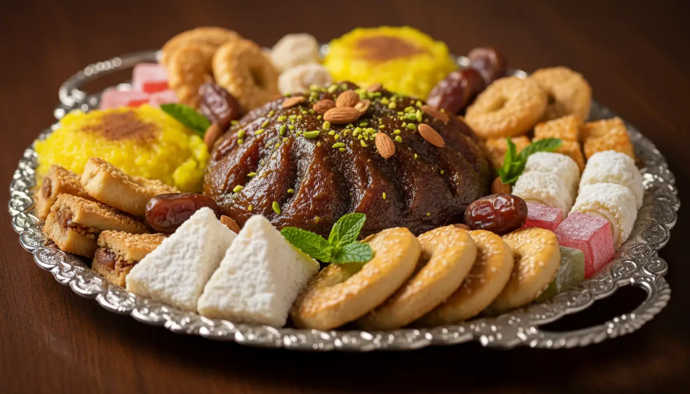 Traditional Iraqi Sweets Baklava Desserts