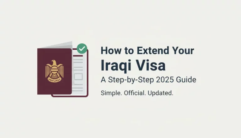 how to extend your iraqi visa