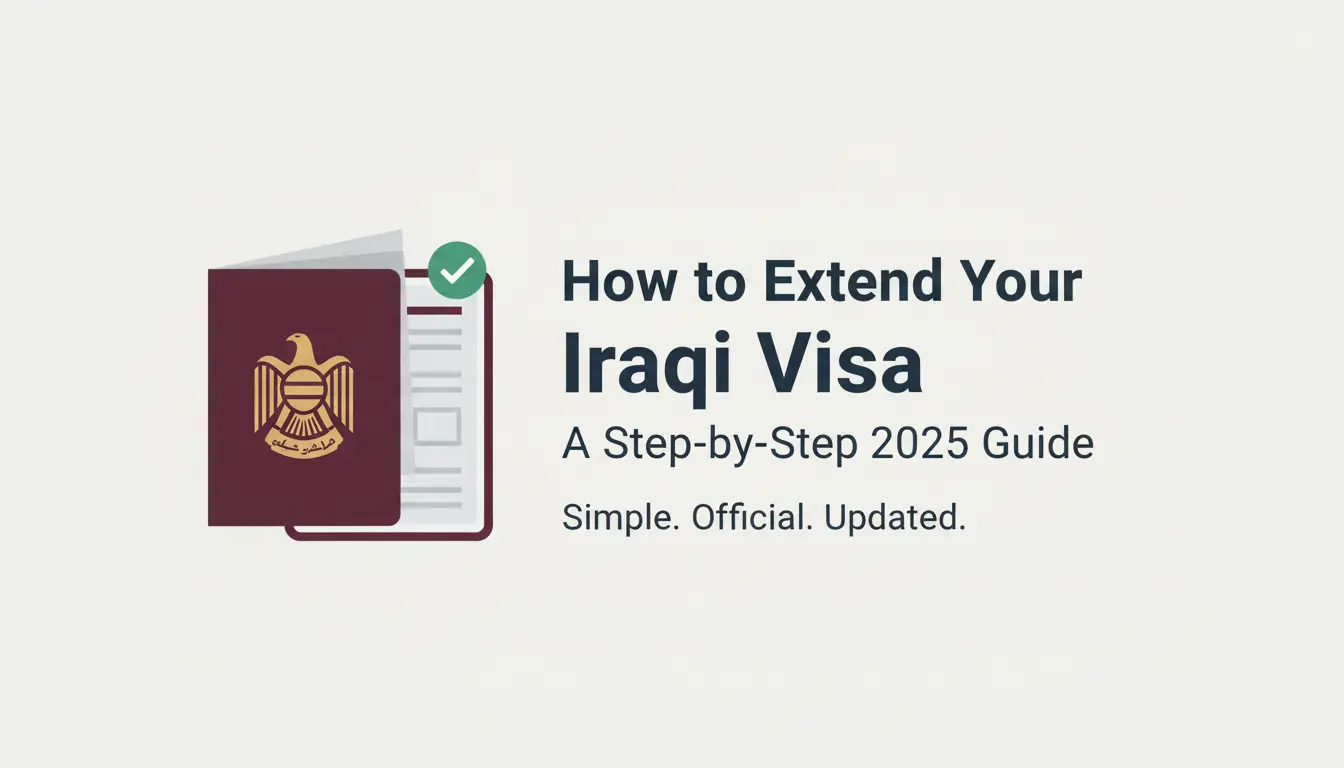 how to extend your iraqi visa